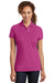 DISCONTINUED District Made ® Ladies Stretch Pique Polo. DM425
