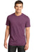 DISCONTINUED ® - Young Mens Gravel 50/50 Notch Crew Tee. DT1400