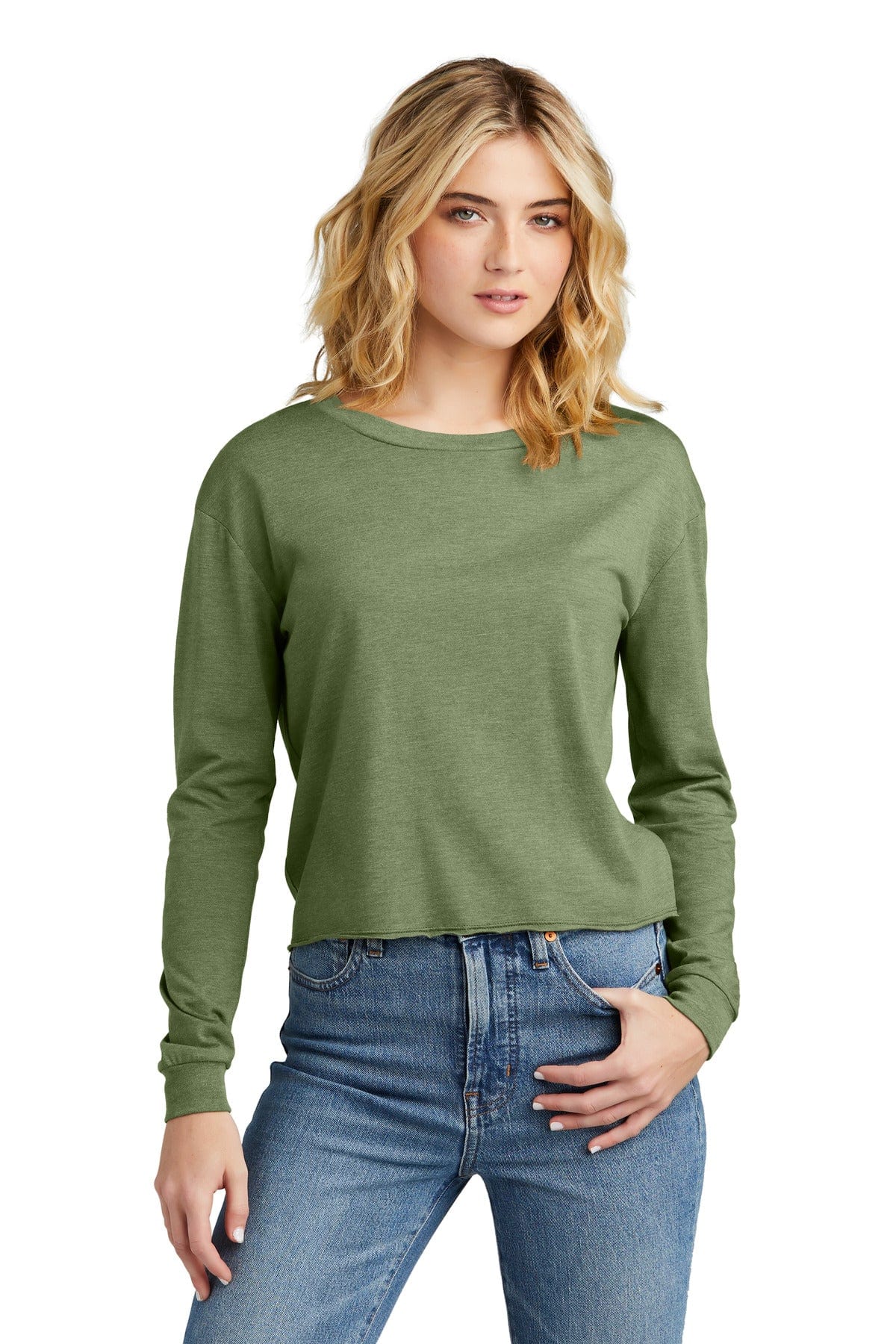 District ® Women's Perfect Tri ® Midi Long Sleeve Tee DT141