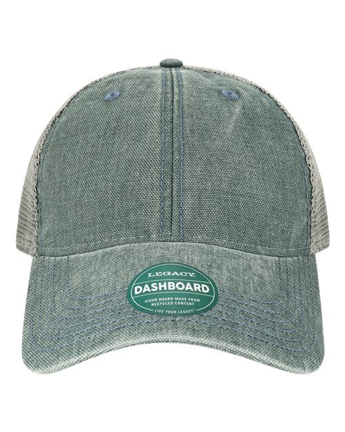 DTA-Dashboard Trucker Cap in Blue Steel/ Grey