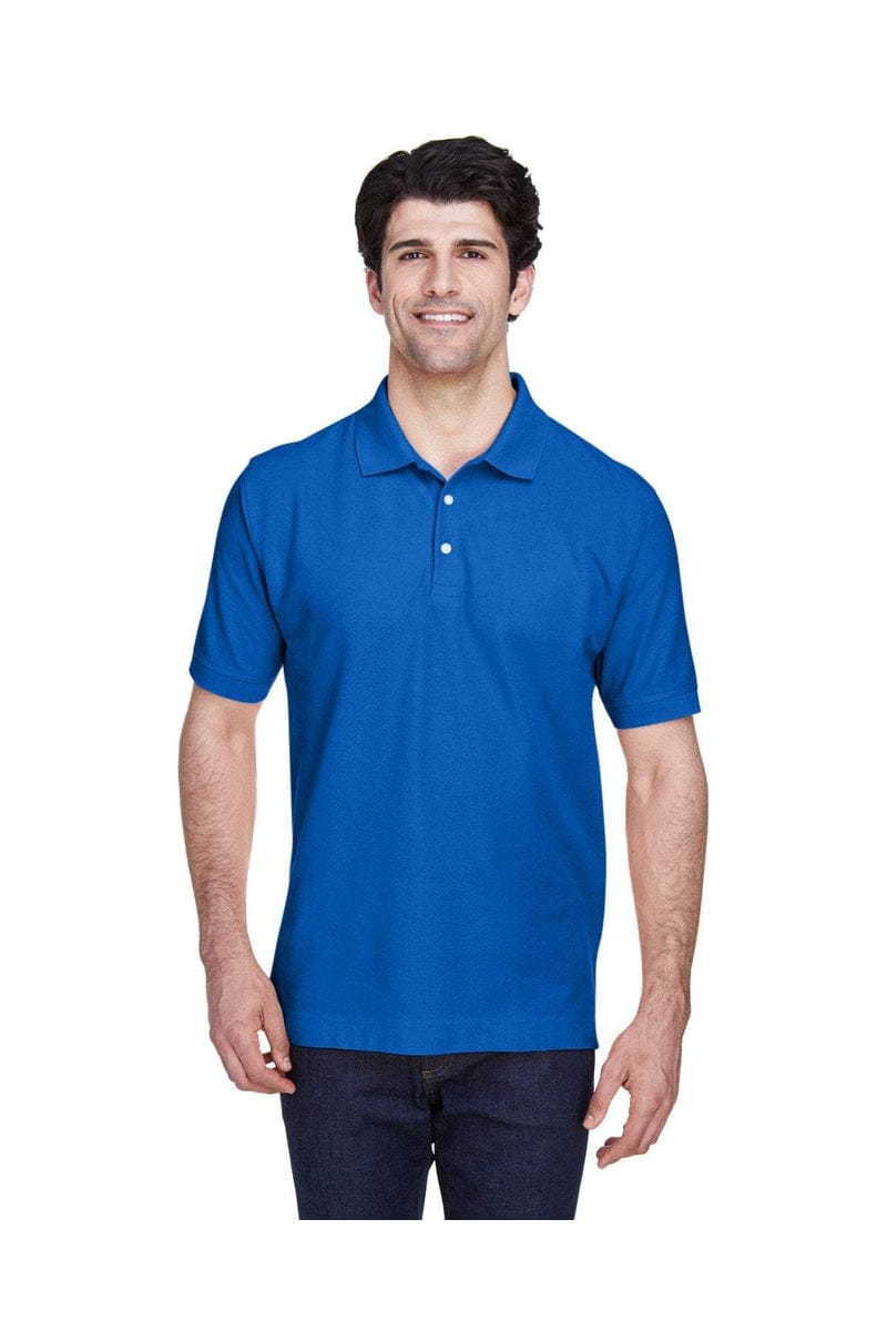 Devon & Jones D100 Men's Pima Pique Short-Sleeve Polo in 
