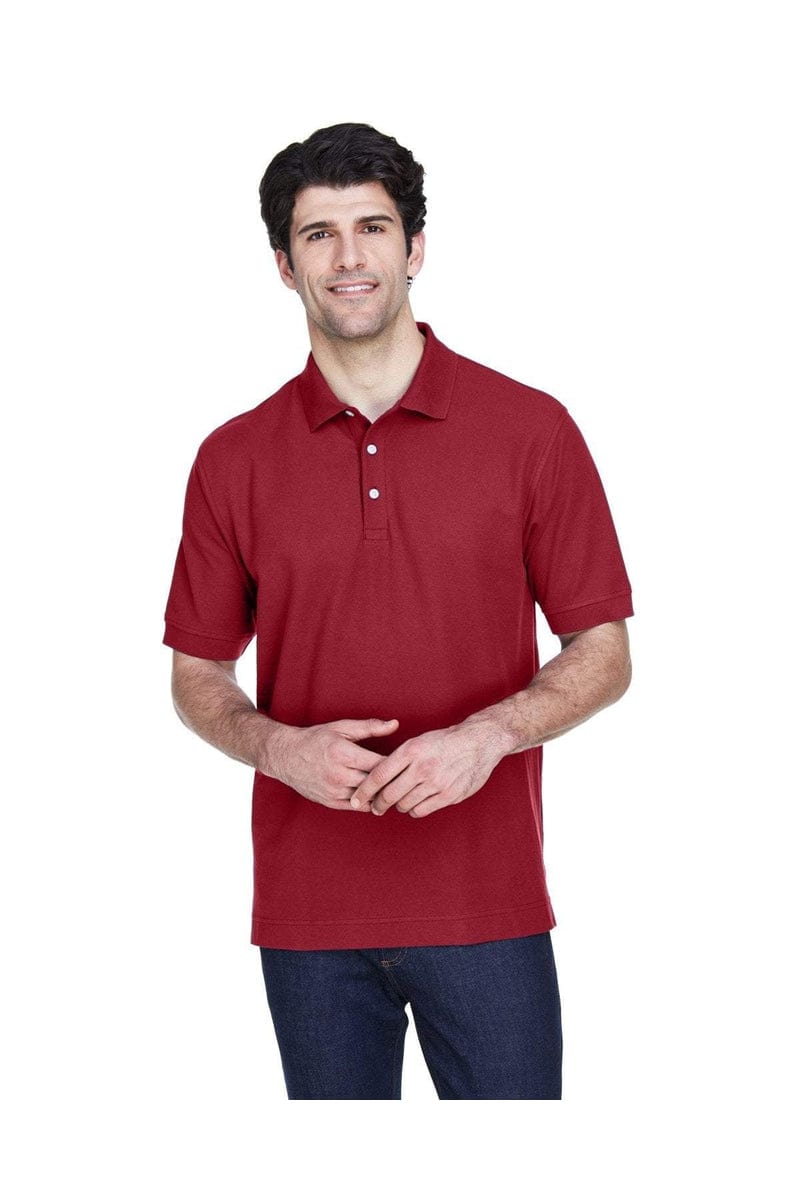 Devon & Jones D100 Men's Pima Pique Short-Sleeve Polo in 