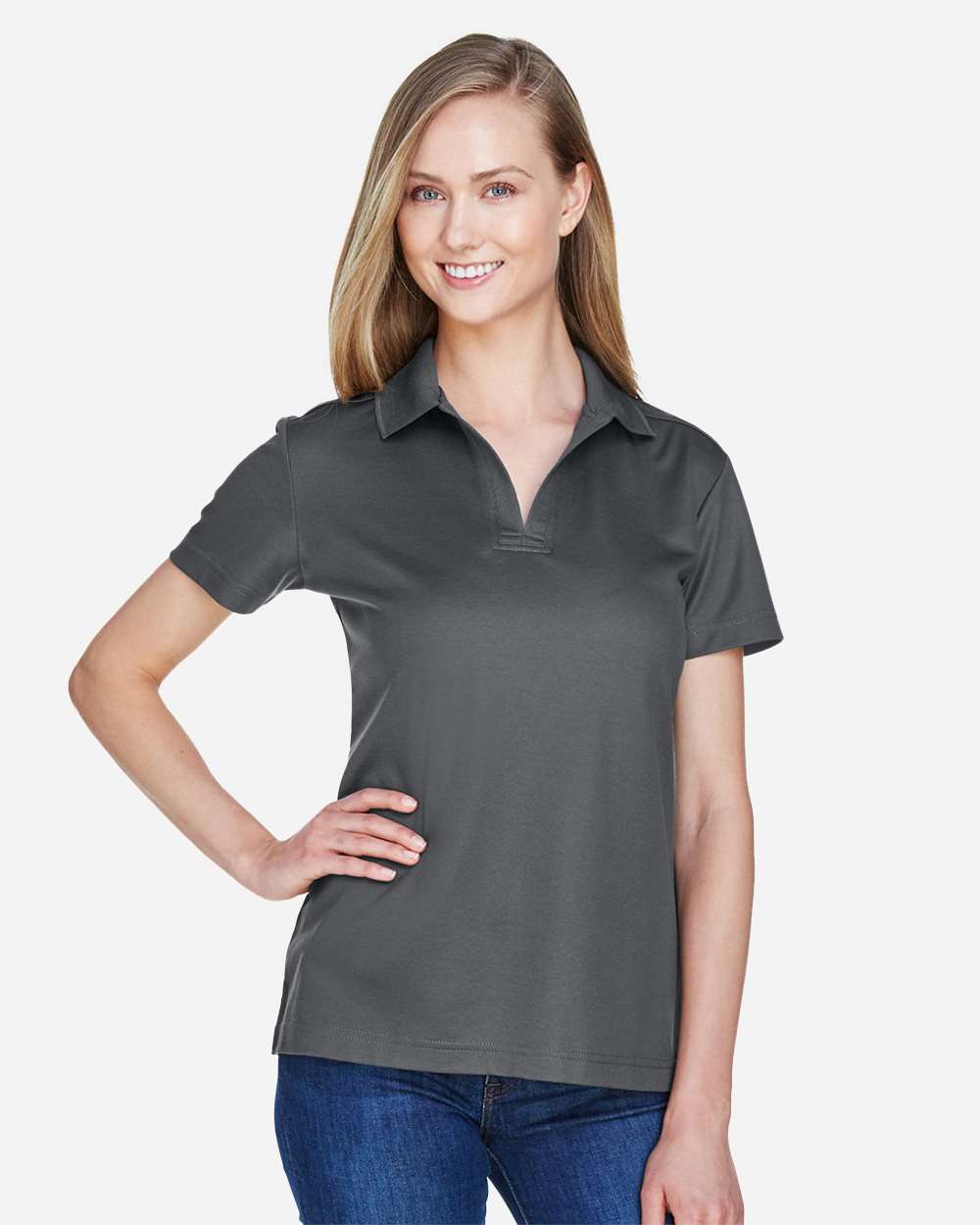 Devon and Jones Polos Devon & Jones D100W Women's Pima Piqué Polo