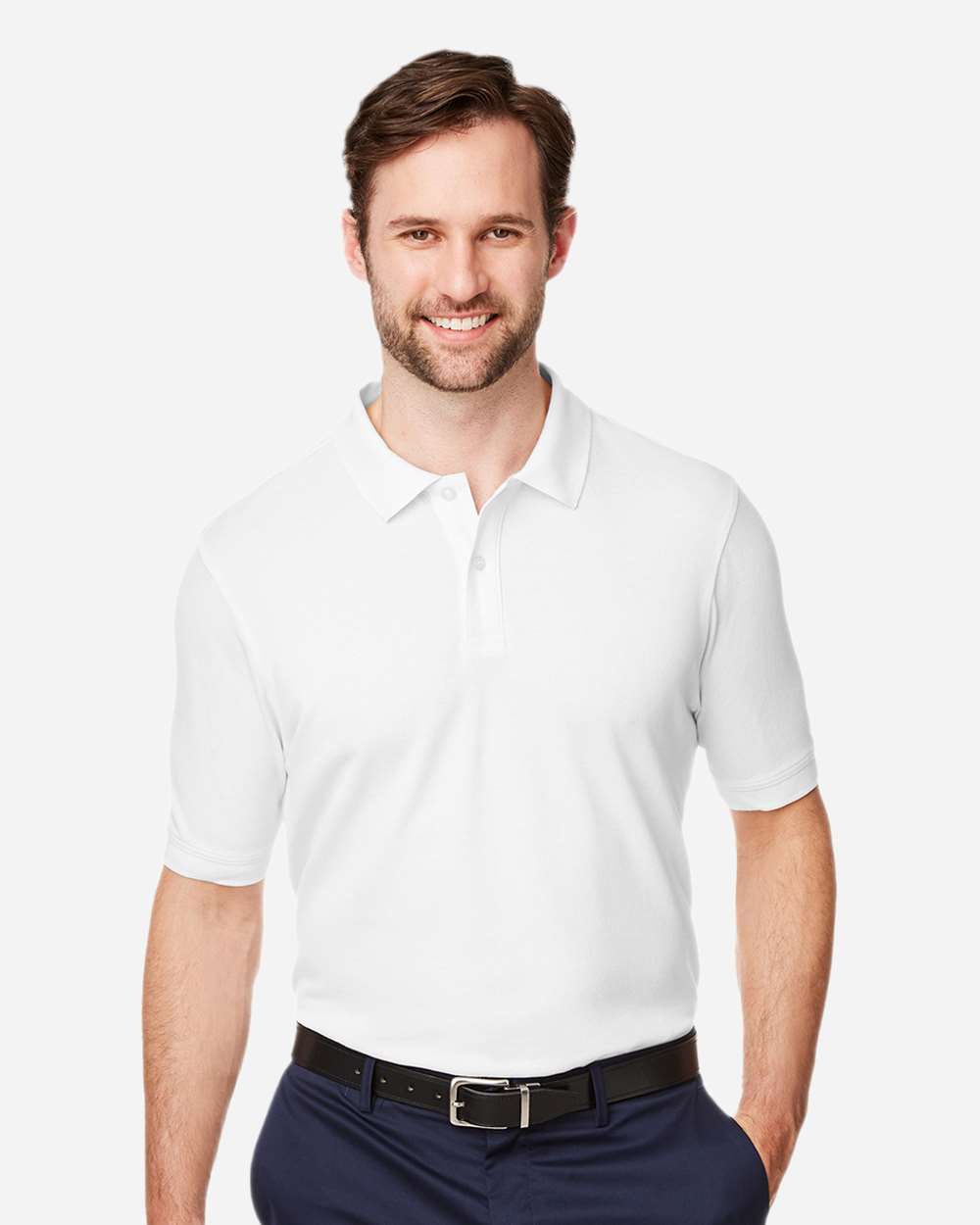 Devon & Jones Polos M / White Devon & Jones DG100 Men's New Classics® Performance Polo