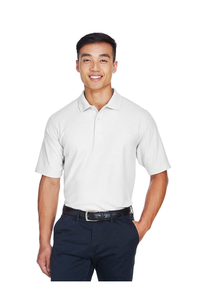 Devon & Jones DG150 Men's DRYTEC20(tm) Performance Polo in White