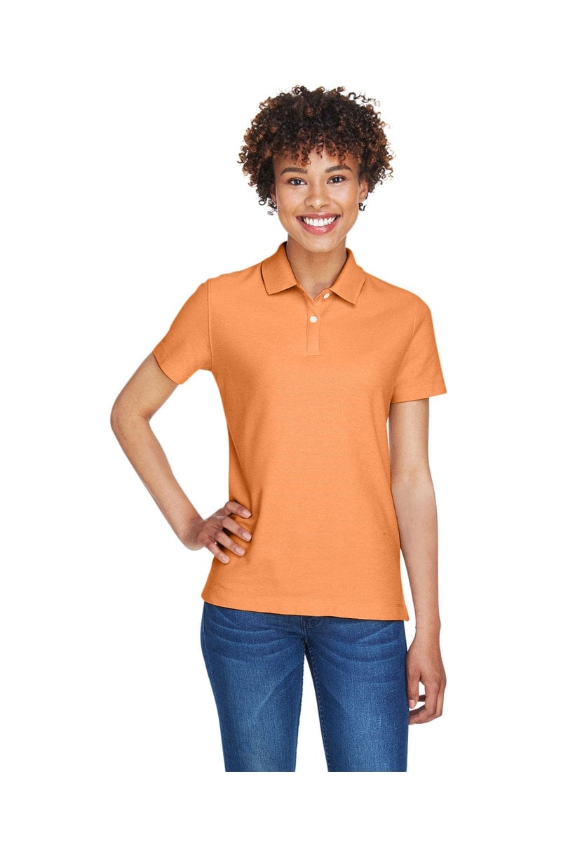Devon & Jones DG150W Ladies' DRYTEC20(tm) Performance Polo in Cantaloupe