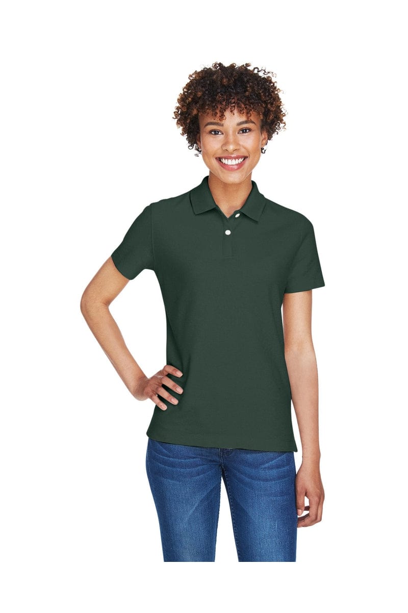 Devon & Jones DG150W Ladies' DRYTEC20(tm) Performance Polo in Forest