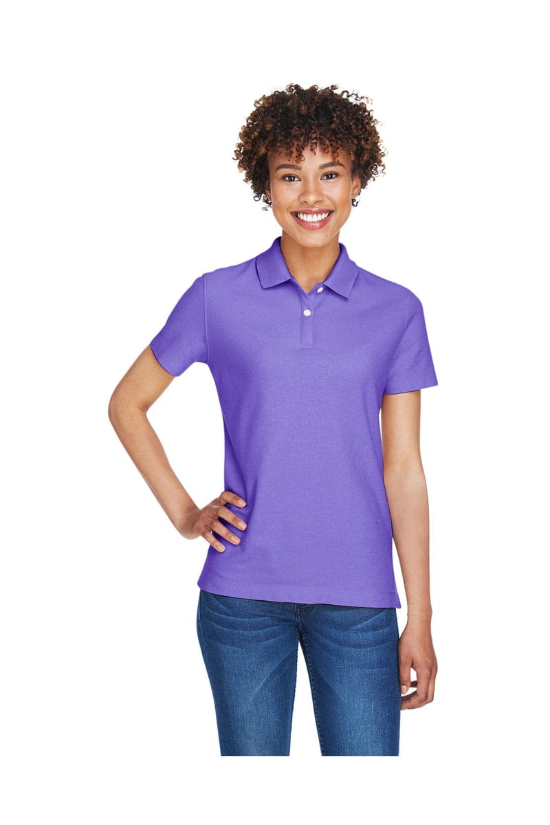 Devon & Jones DG150W Ladies' DRYTEC20(tm) Performance Polo in Grape