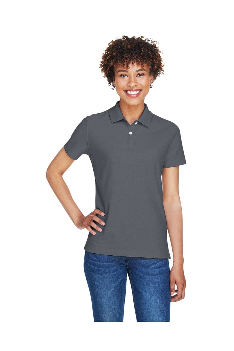 Devon & Jones DG150W Ladies' DRYTEC20(tm) Performance Polo in Graphite
