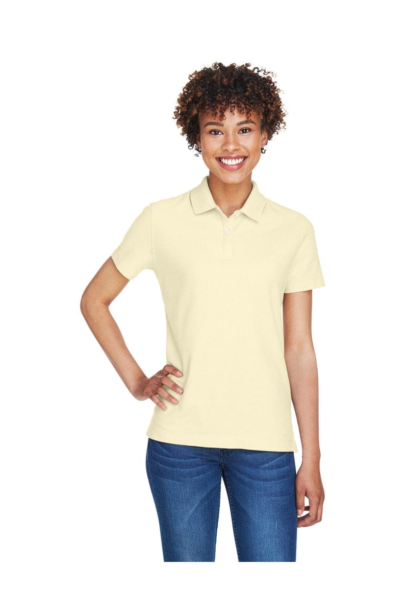 Devon & Jones DG150W Ladies' DRYTEC20(tm) Performance Polo in Transparent Yell