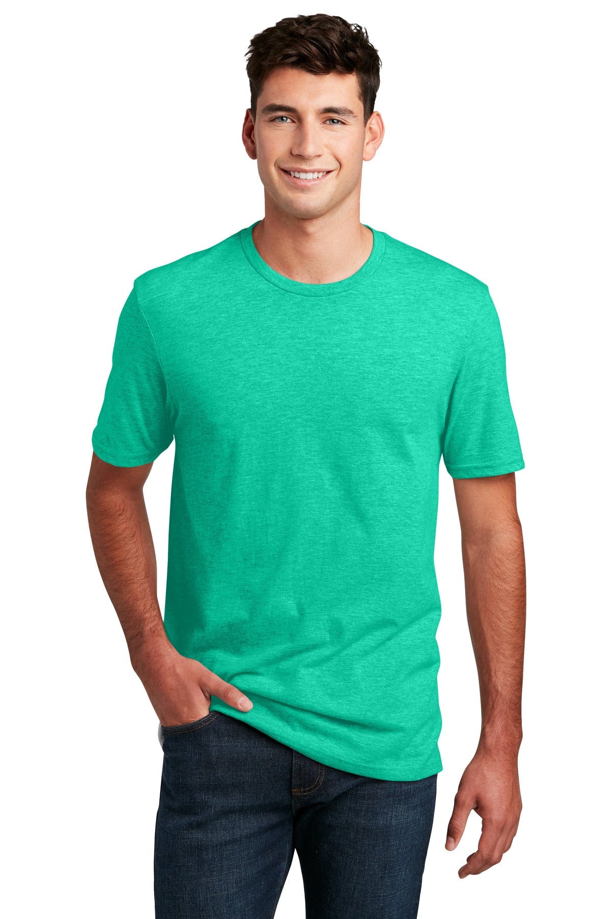 District DM108 Perfect Blend CVC Tee in 