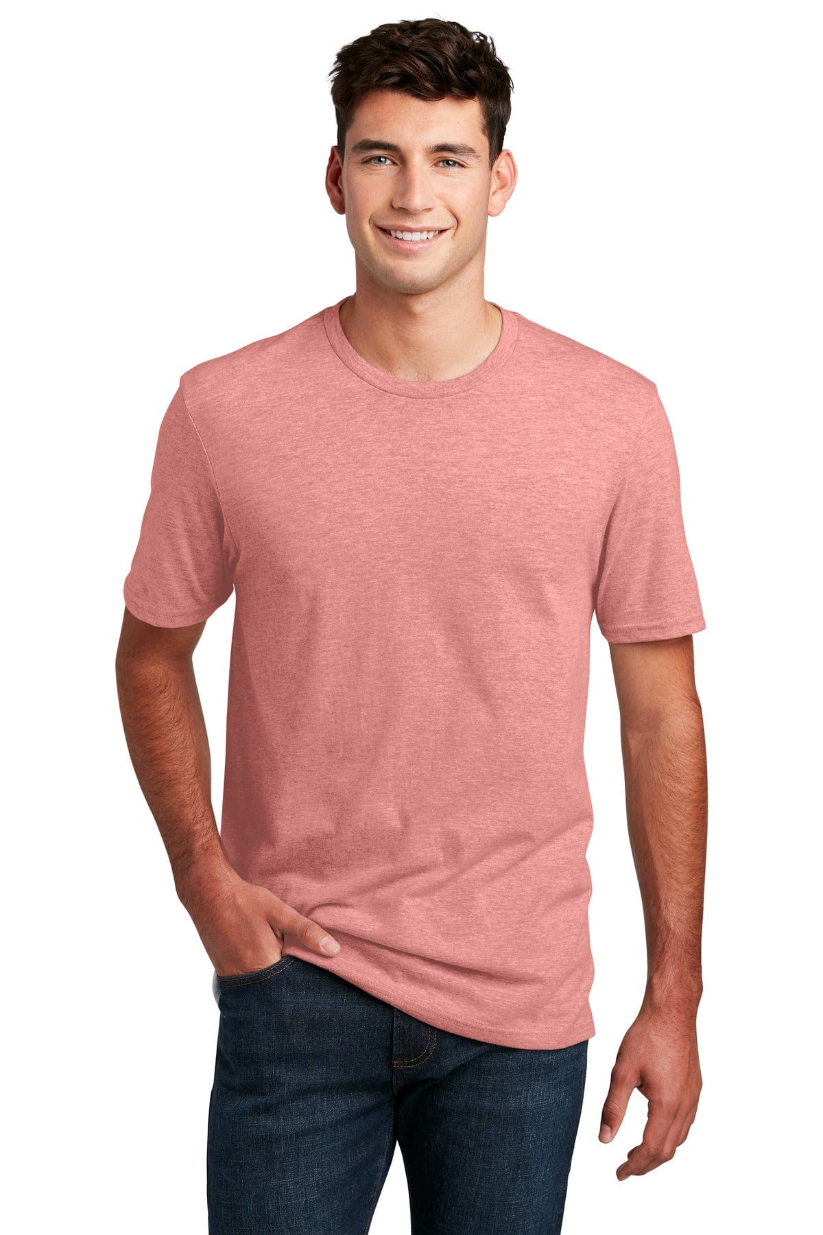 District DM108 Perfect Blend CVC Tee in 