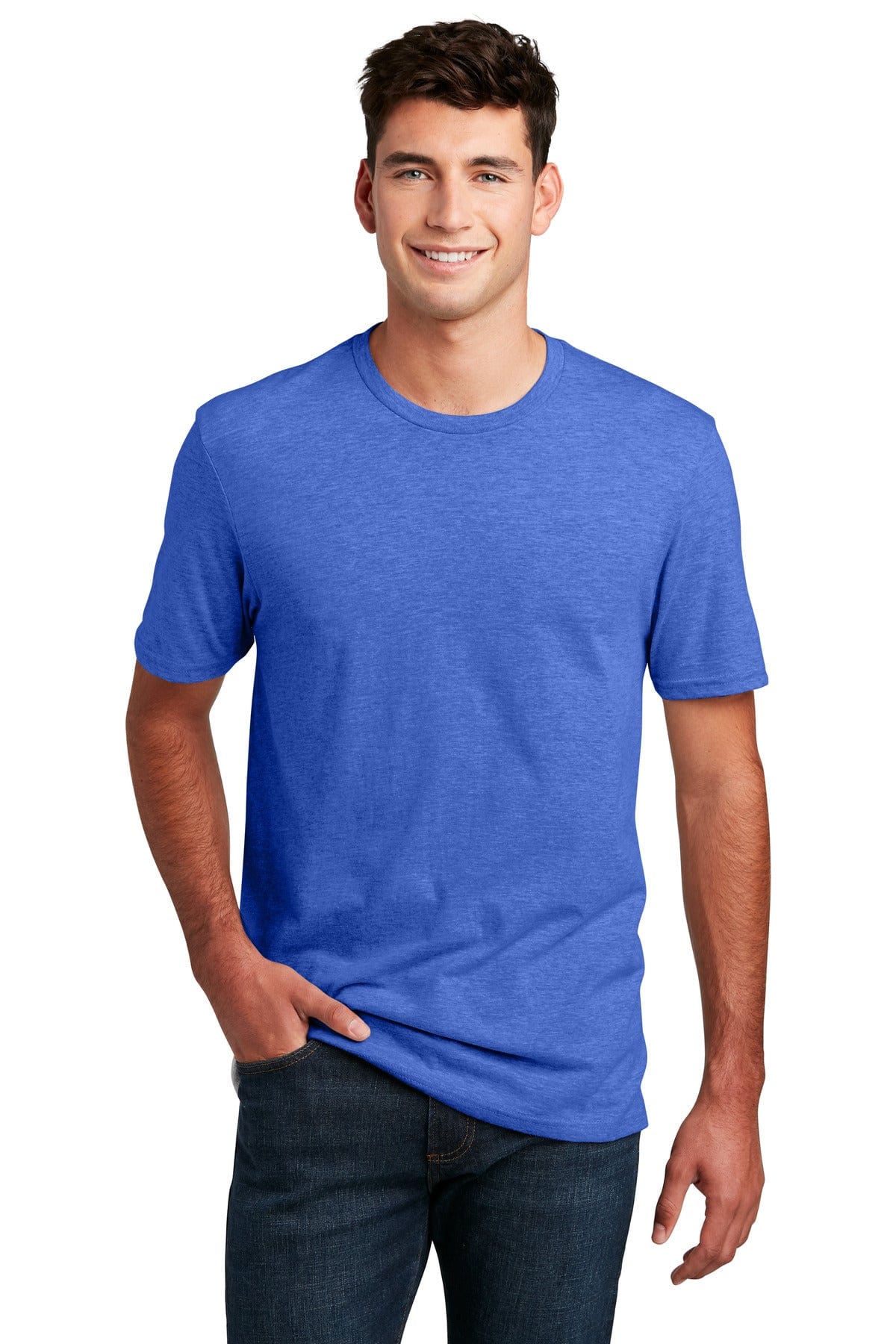 District DM108 Perfect Blend CVC Tee in 