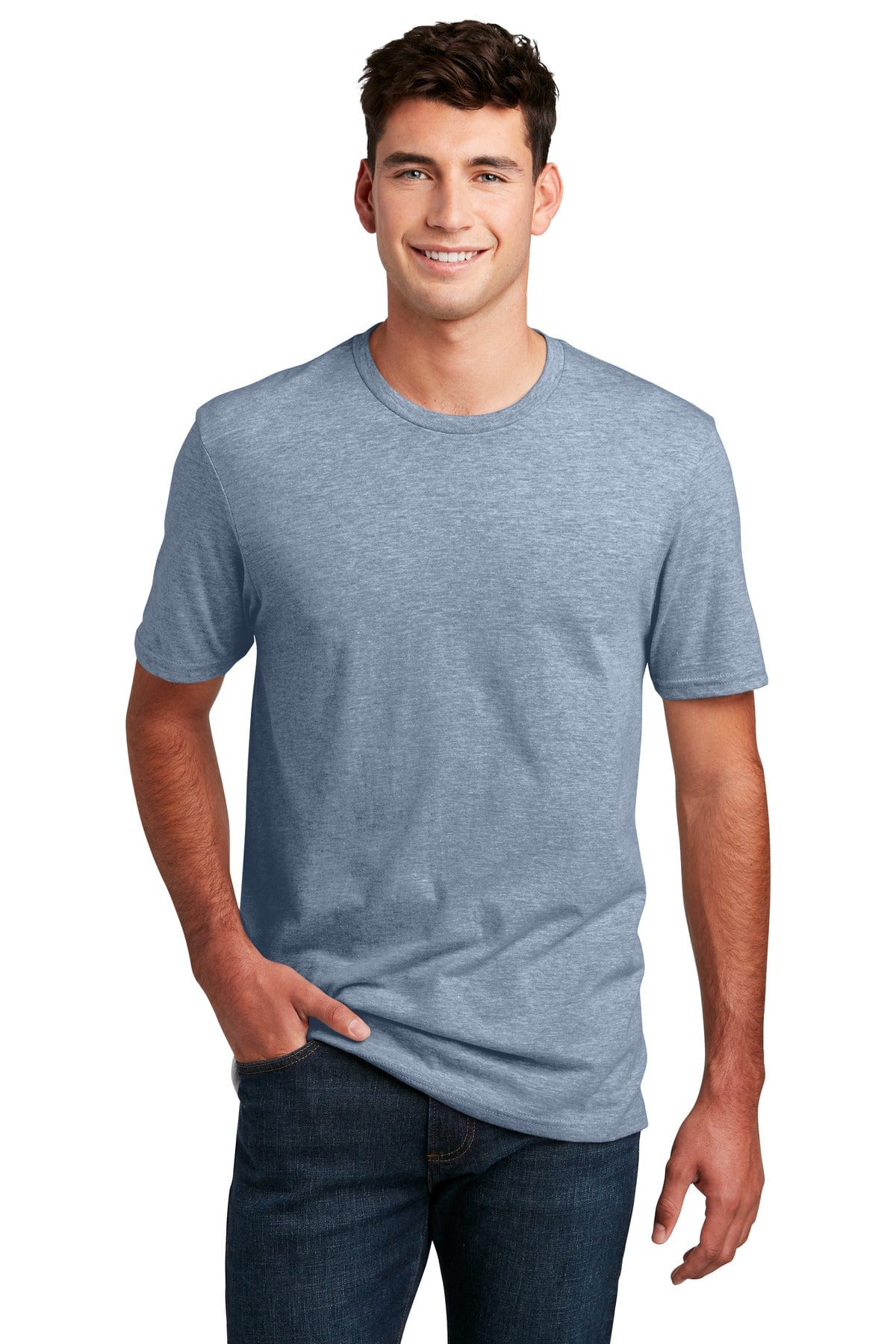 District DM108 Perfect Blend CVC Tee in 