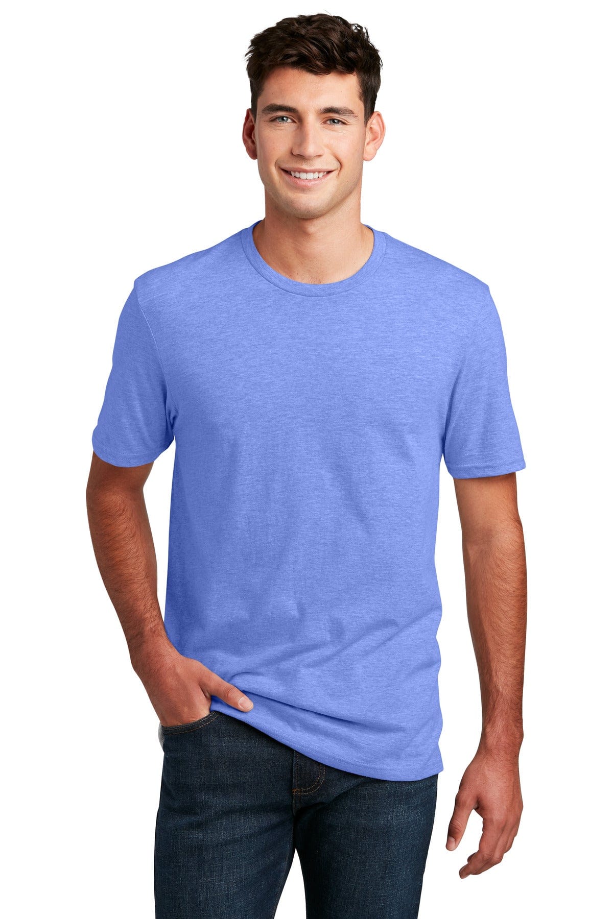 District DM108 Perfect Blend CVC Tee in 
