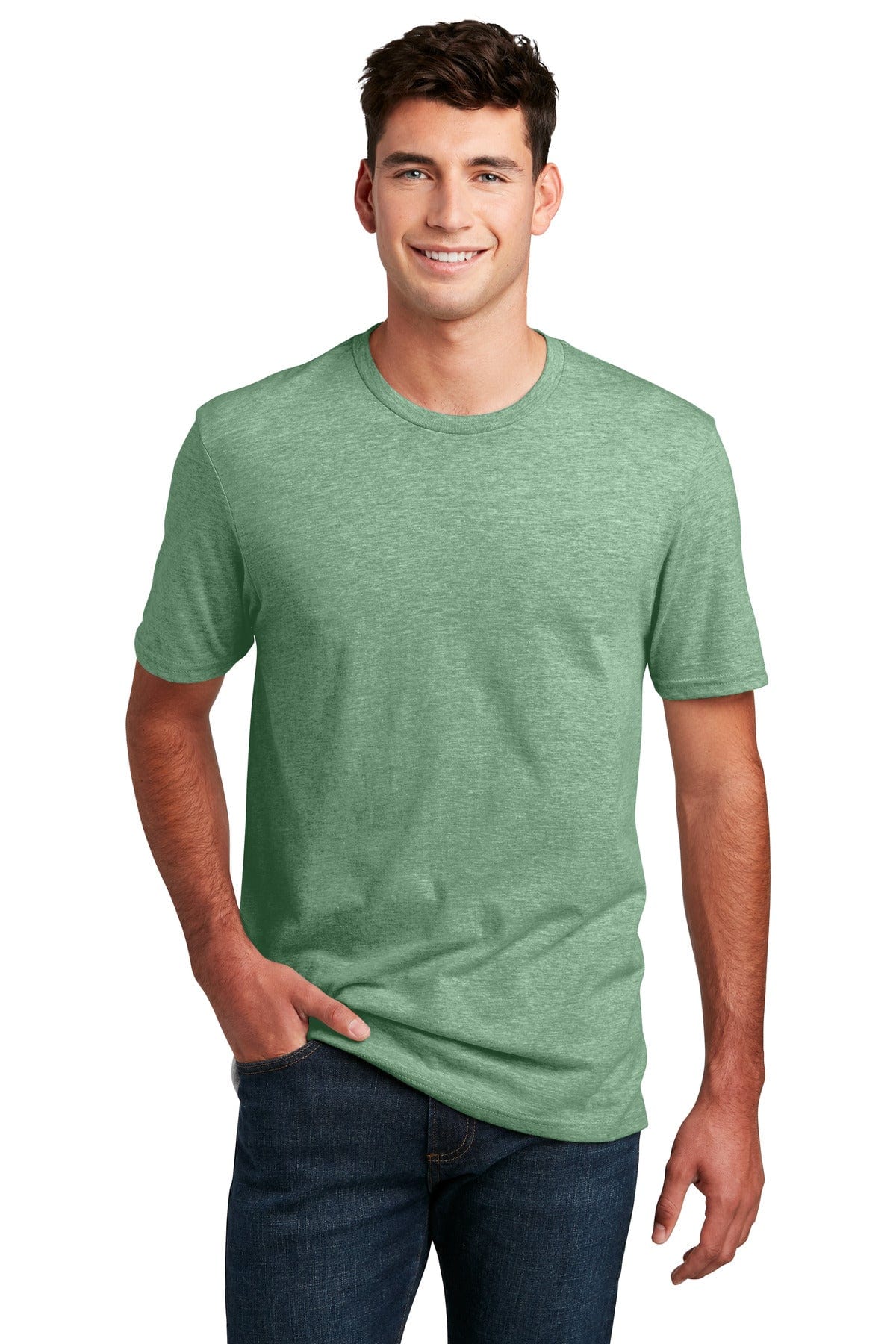 District DM108 Perfect Blend CVC Tee in 