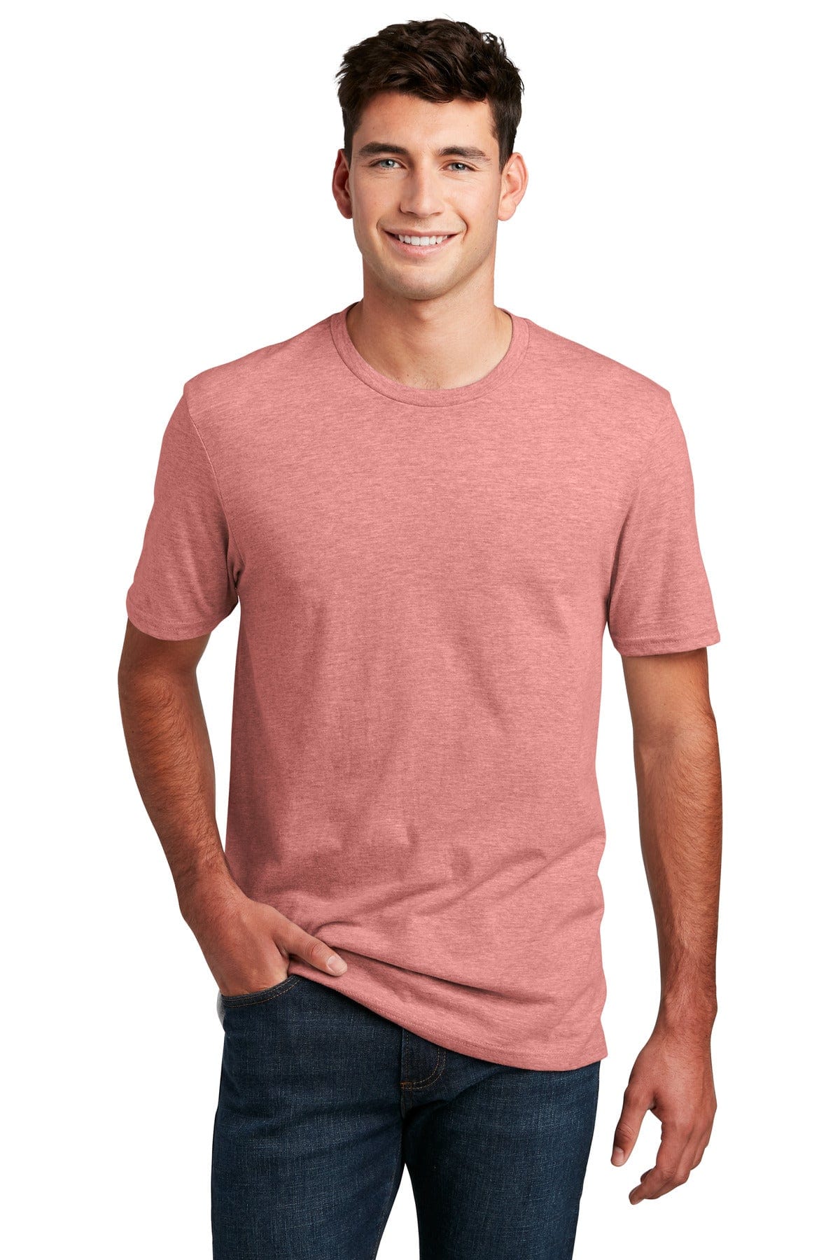 District DM108 Perfect Blend CVC Tee in 