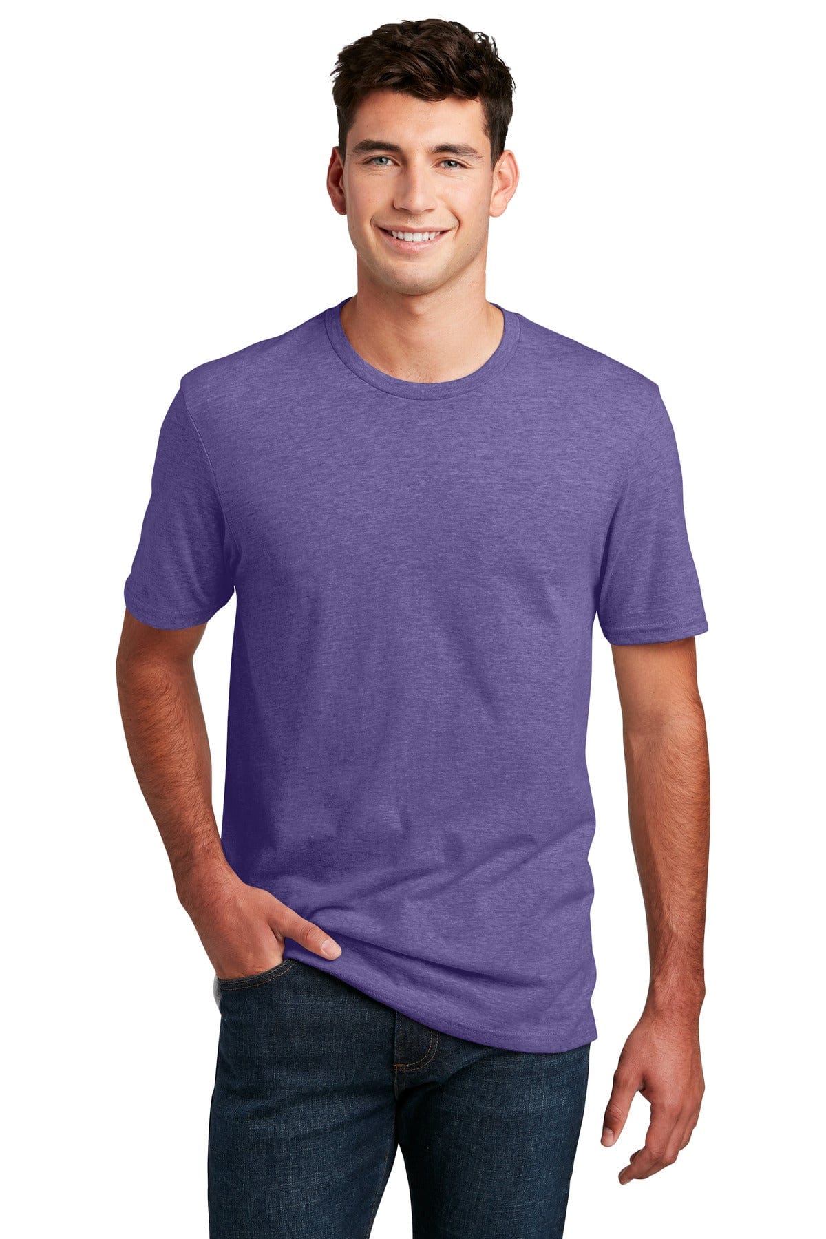 District DM108 Perfect Blend CVC Tee in 