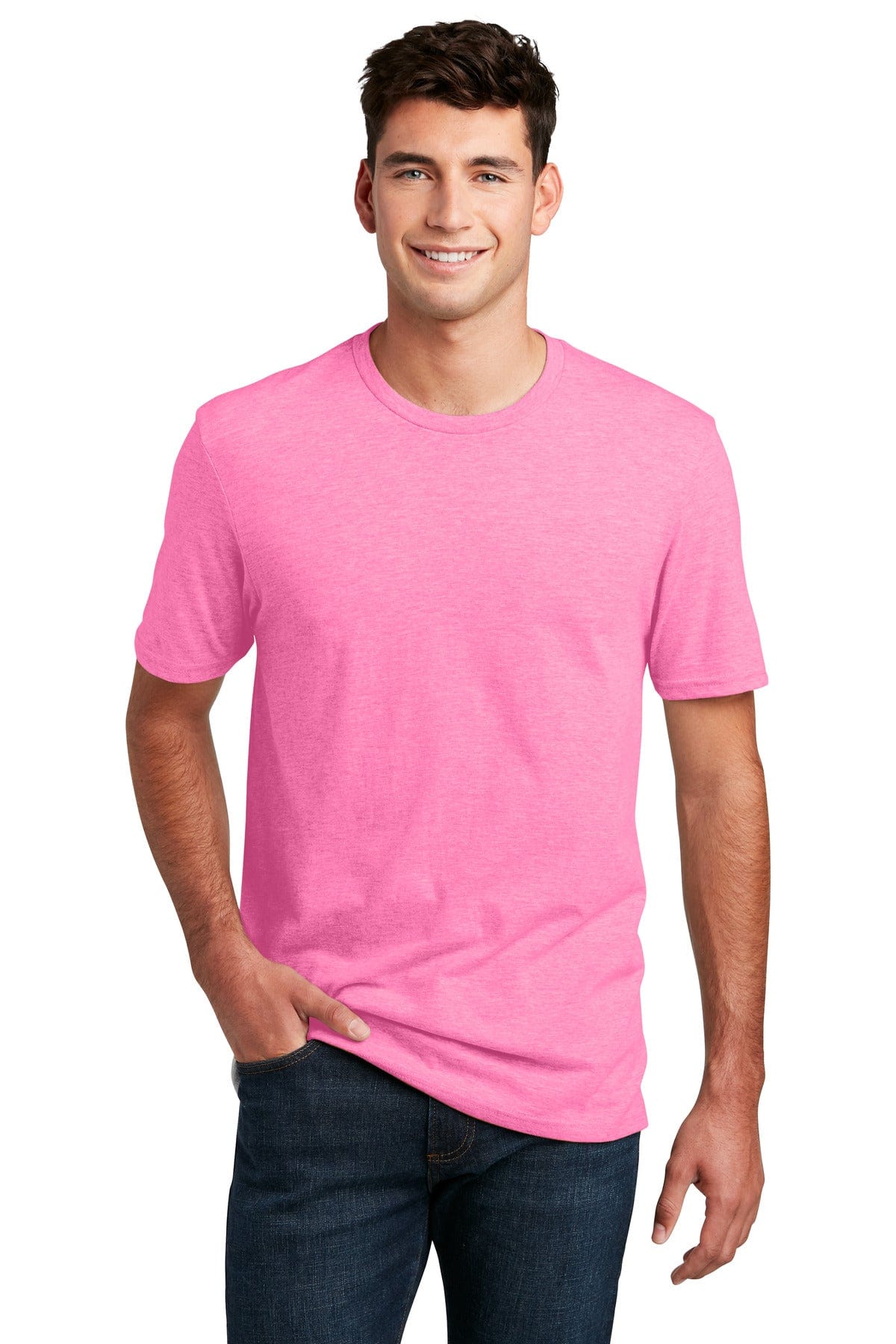 District DM108 Perfect Blend CVC Tee in 