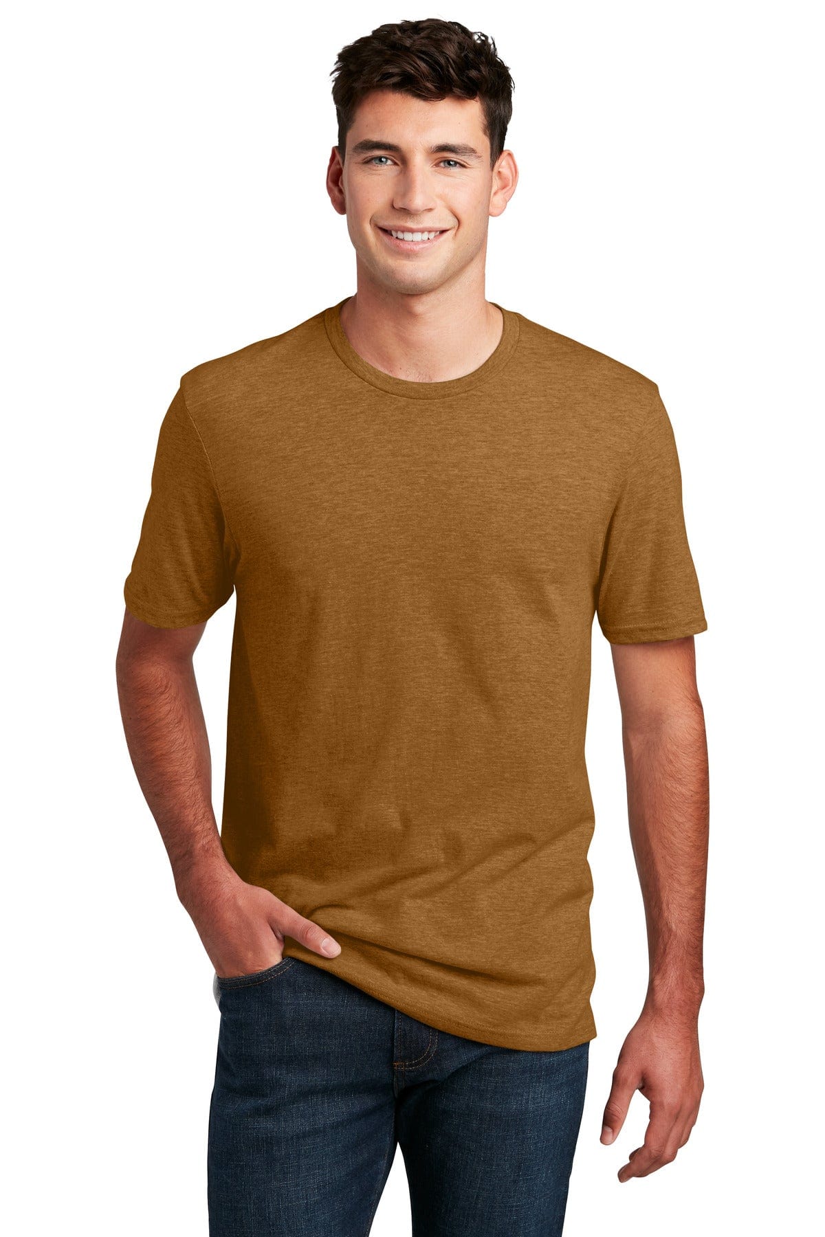 District DM108 Perfect Blend CVC Tee in 