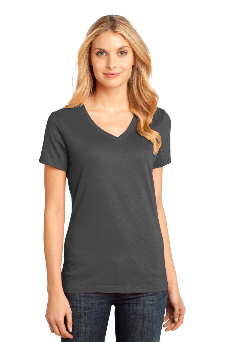 District DM1170L Women's Perfect Weight V-Neck Tee in 
