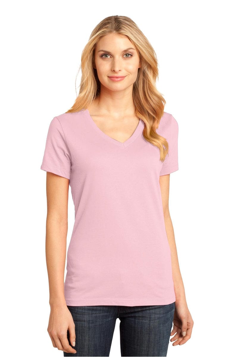 District DM1170L Women's Perfect Weight V-Neck Tee in 