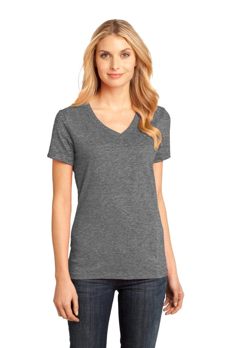District DM1170L Women's Perfect Weight V-Neck Tee in 