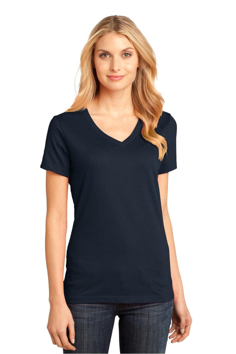 District DM1170L Women's Perfect Weight V-Neck Tee in 