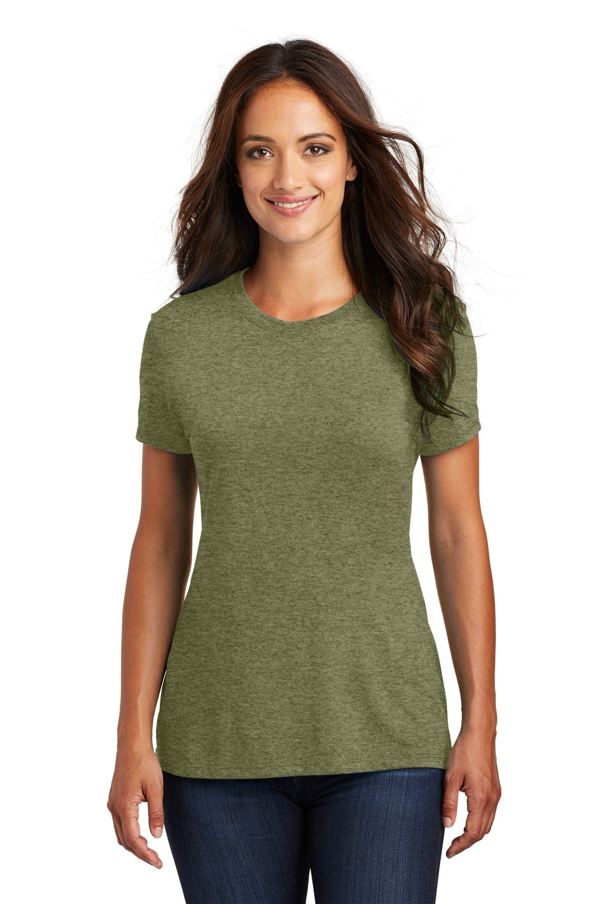 District DM130L Women's Perfect Tri Tee in 