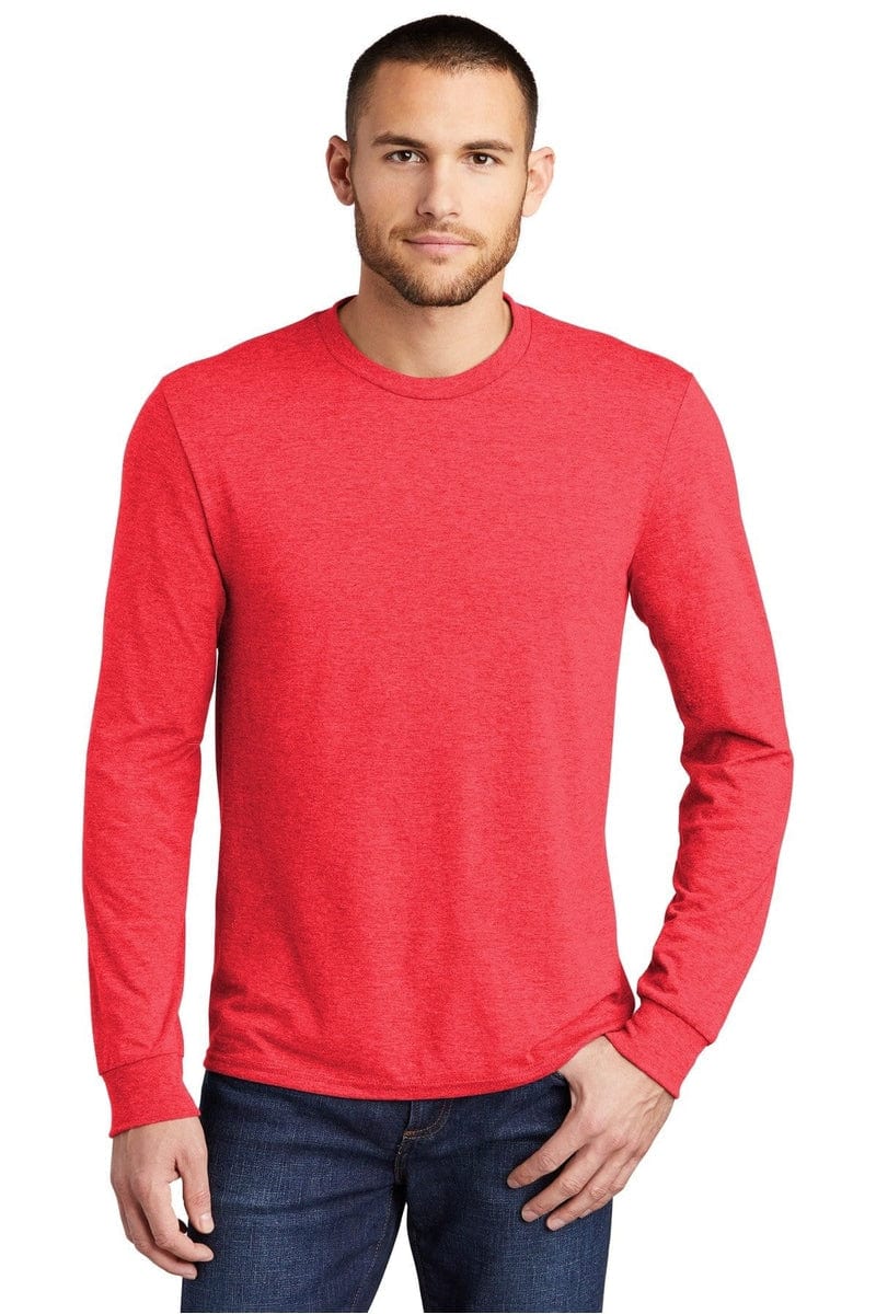District DM132 Perfect Tri Long Sleeve Tee in 