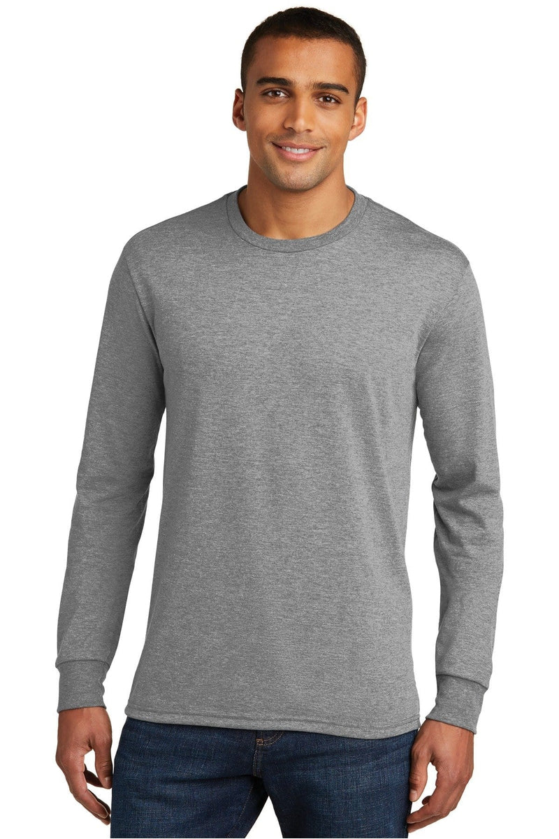 District DM132 Perfect Tri Long Sleeve Tee in 