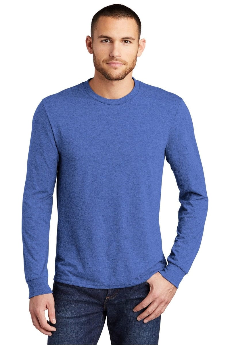 District DM132 Perfect Tri Long Sleeve Tee in 