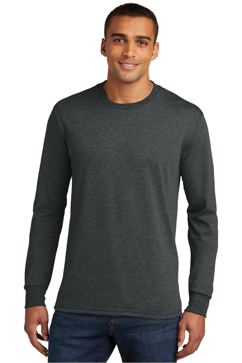 District DM132 Perfect Tri Long Sleeve Tee in 