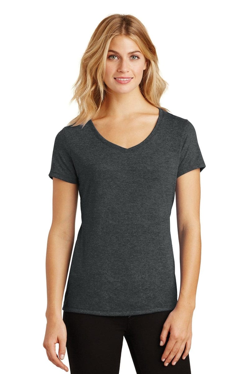 District DM1350L Women's Perfect Tri V-Neck Tee in 