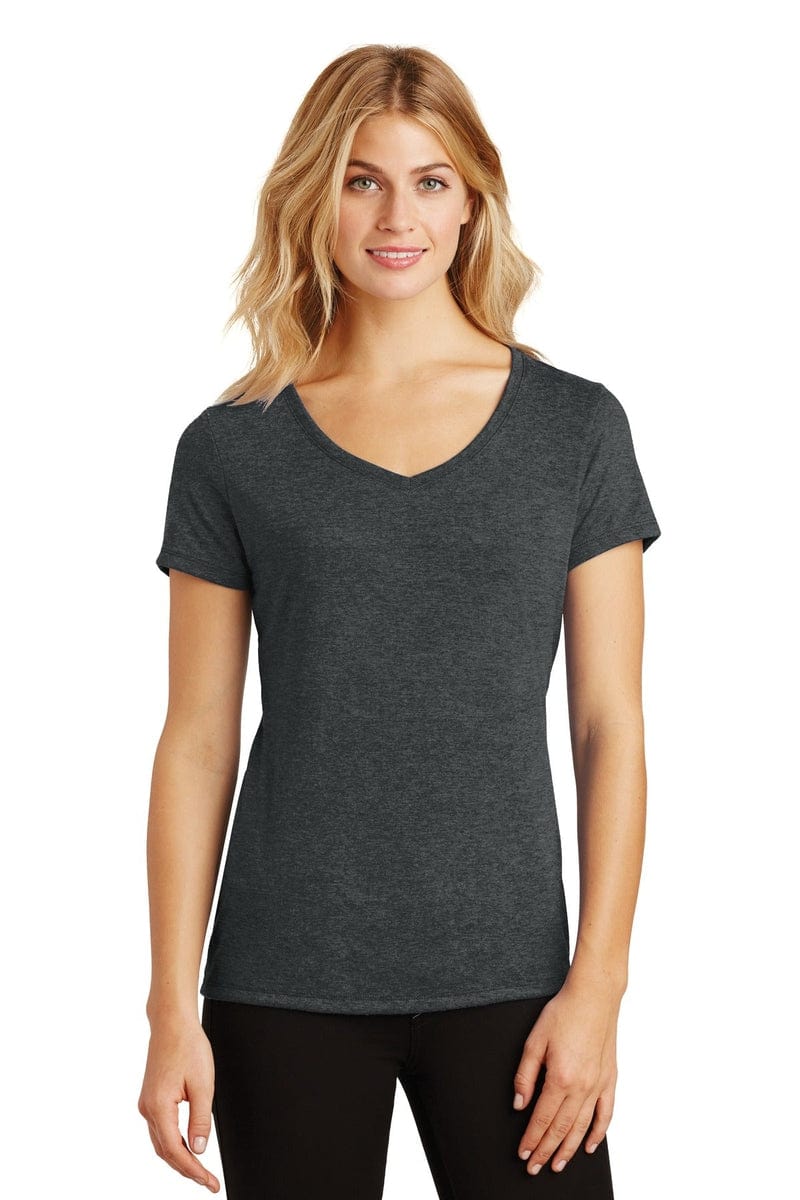 District DM1350L Women's Perfect Tri V-Neck Tee in 