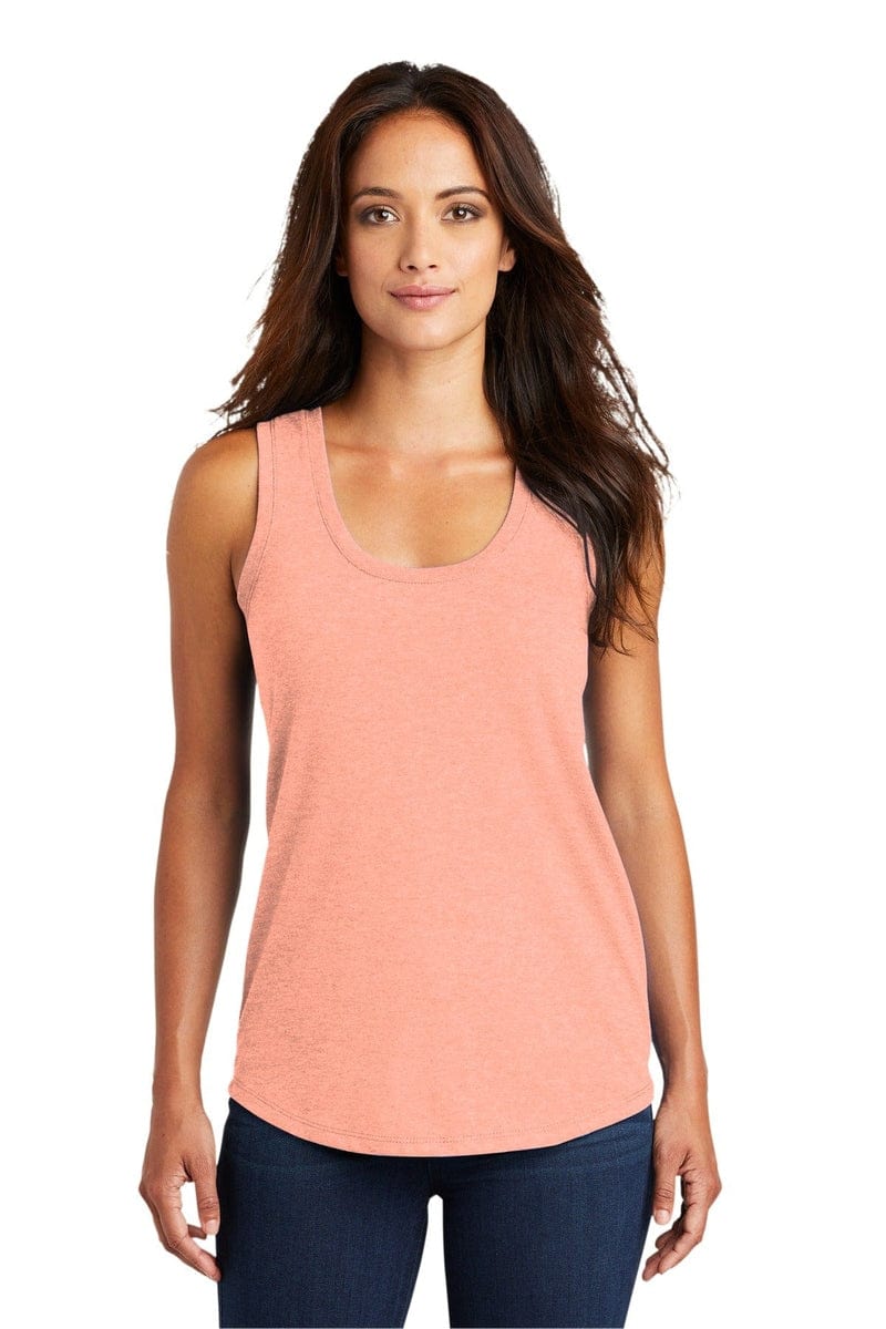 District DM138L Women's Perfect Tri Racerback Tank in 