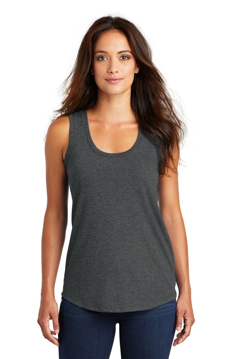 District DM138L Women's Perfect Tri Racerback Tank in 