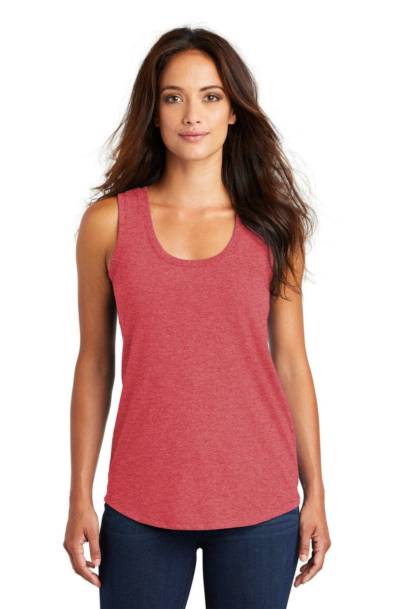 District DM138L Women's Perfect Tri Racerback Tank in 