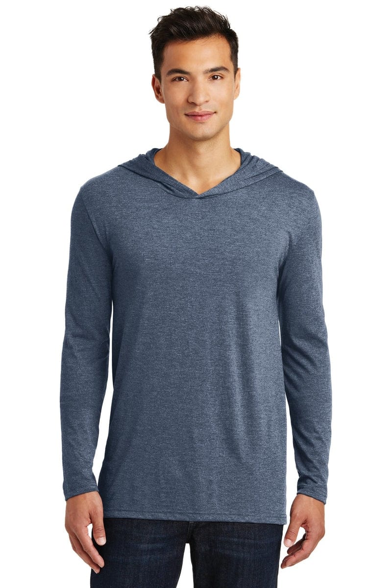 District DM139 Perfect Tri Long Sleeve Hoodie in 