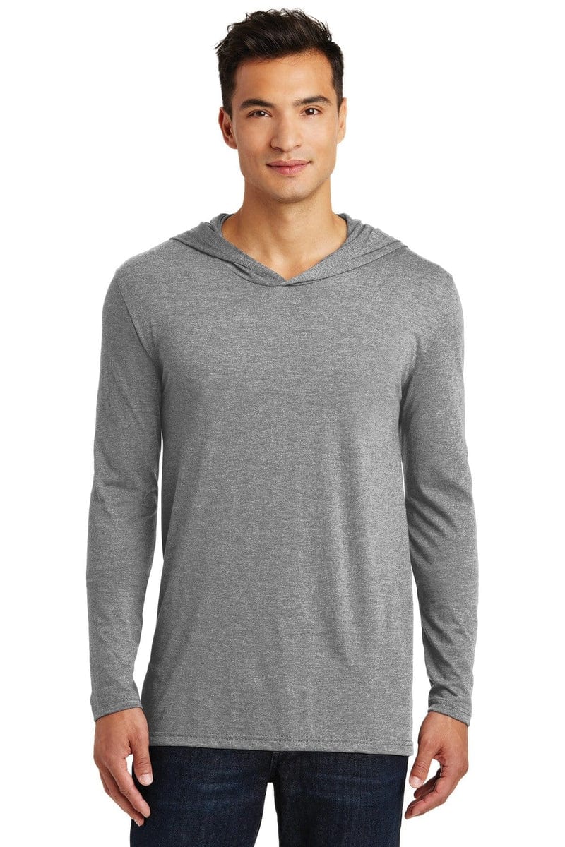 District DM139 Perfect Tri Long Sleeve Hoodie in 