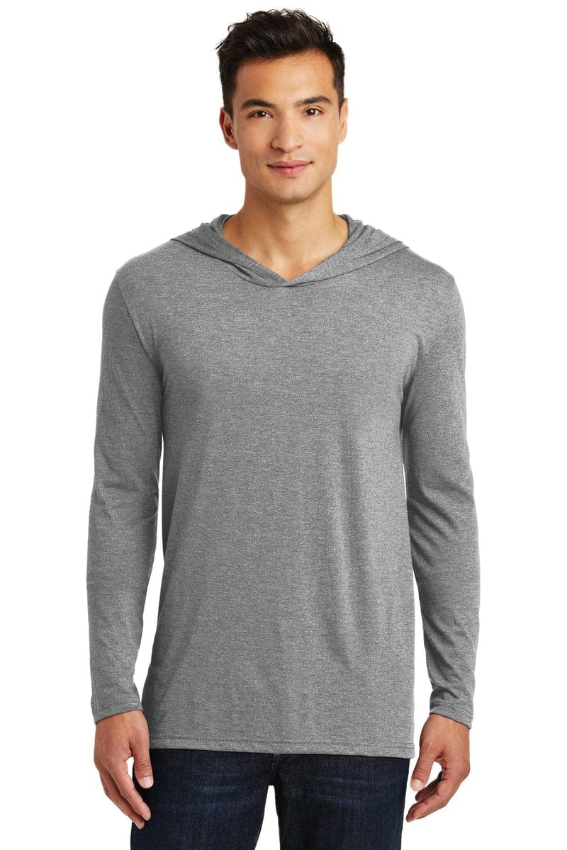 District DM139 Perfect Tri Long Sleeve Hoodie in 