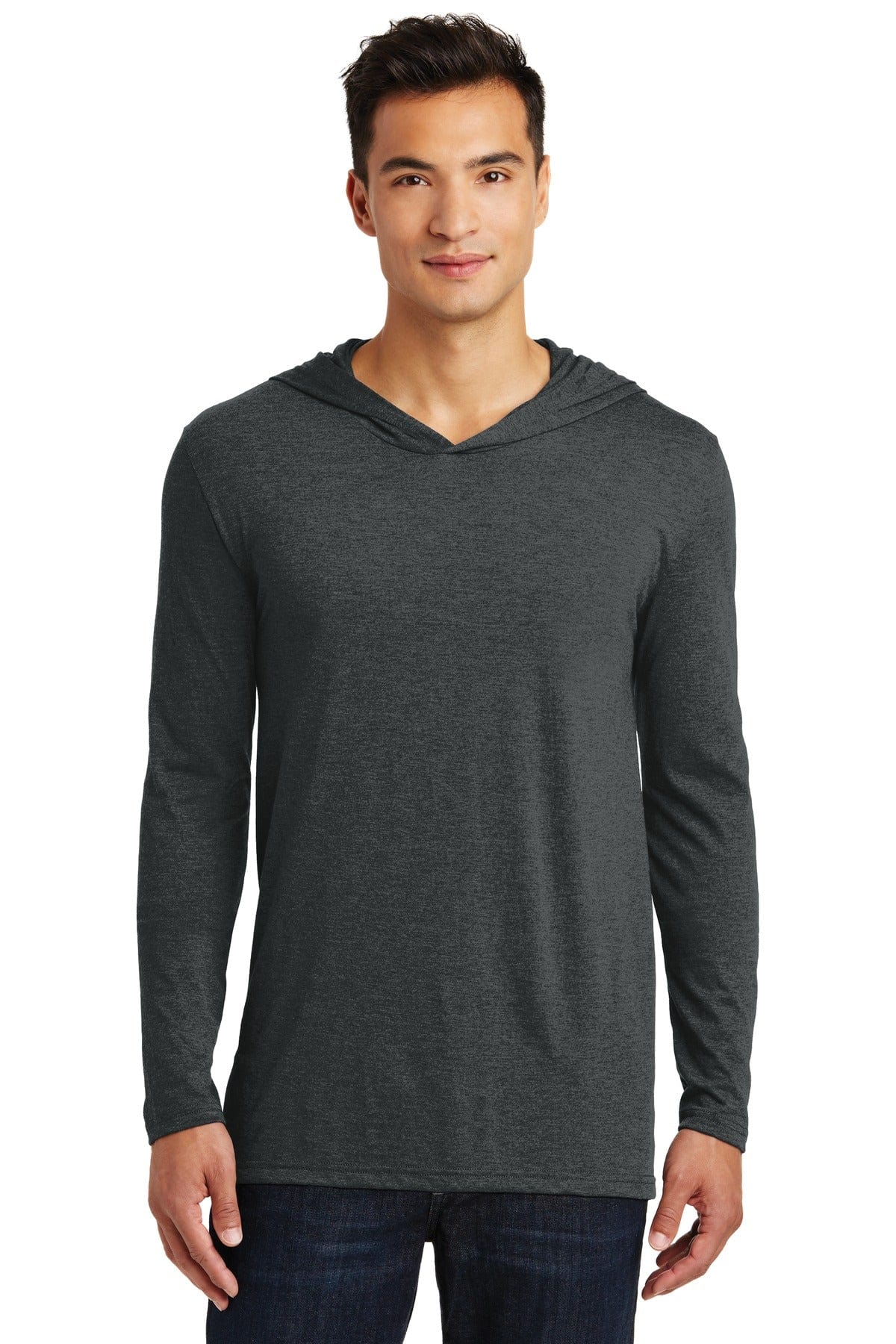 District DM139 Perfect Tri Long Sleeve Hoodie in 