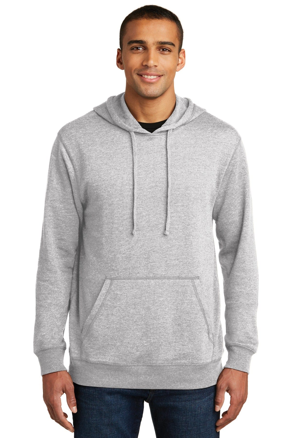 District DM391 Lightweight Fleece Hoodie. in 
