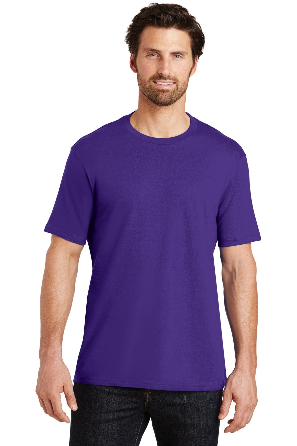 District DT104 Perfect Weight Tee in Purple