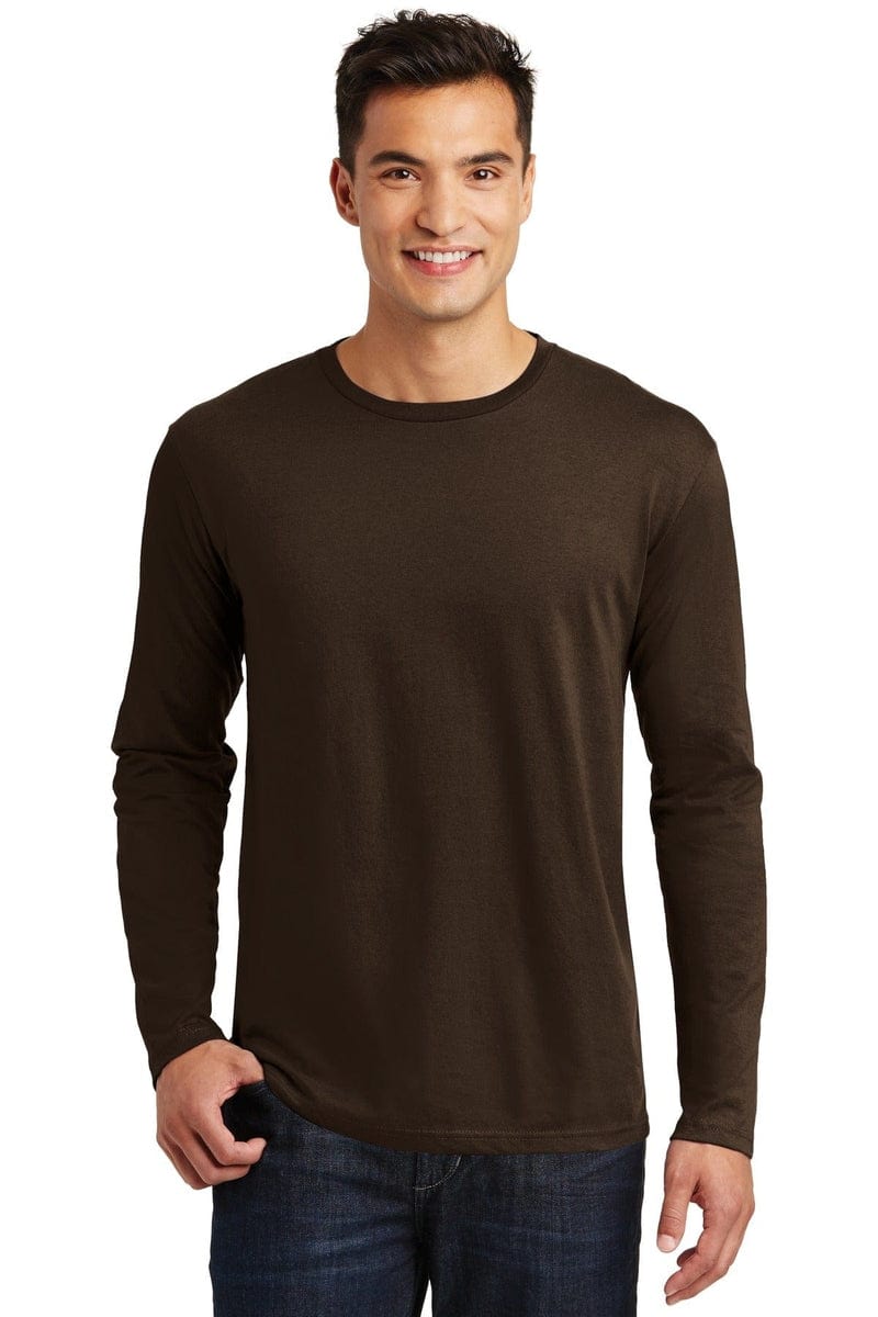 District DT105 Perfect Weight Long Sleeve Tee in 