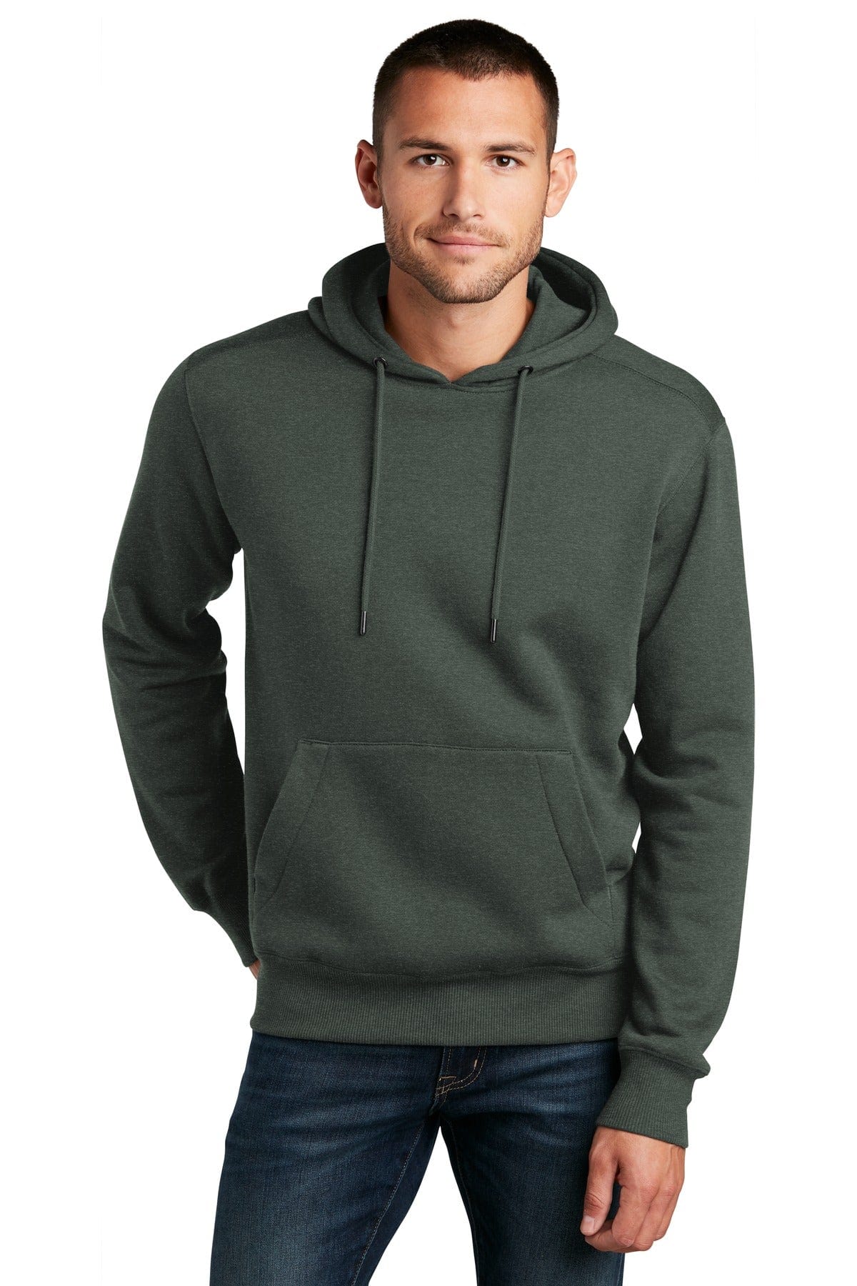 District DT1101 Perfect Weight Fleece Hoodie in 