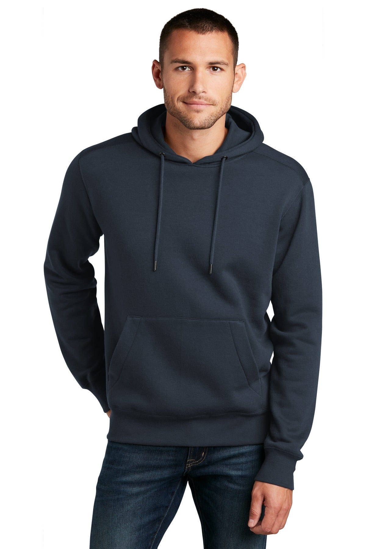 District DT1101 Perfect Weight Fleece Hoodie in 