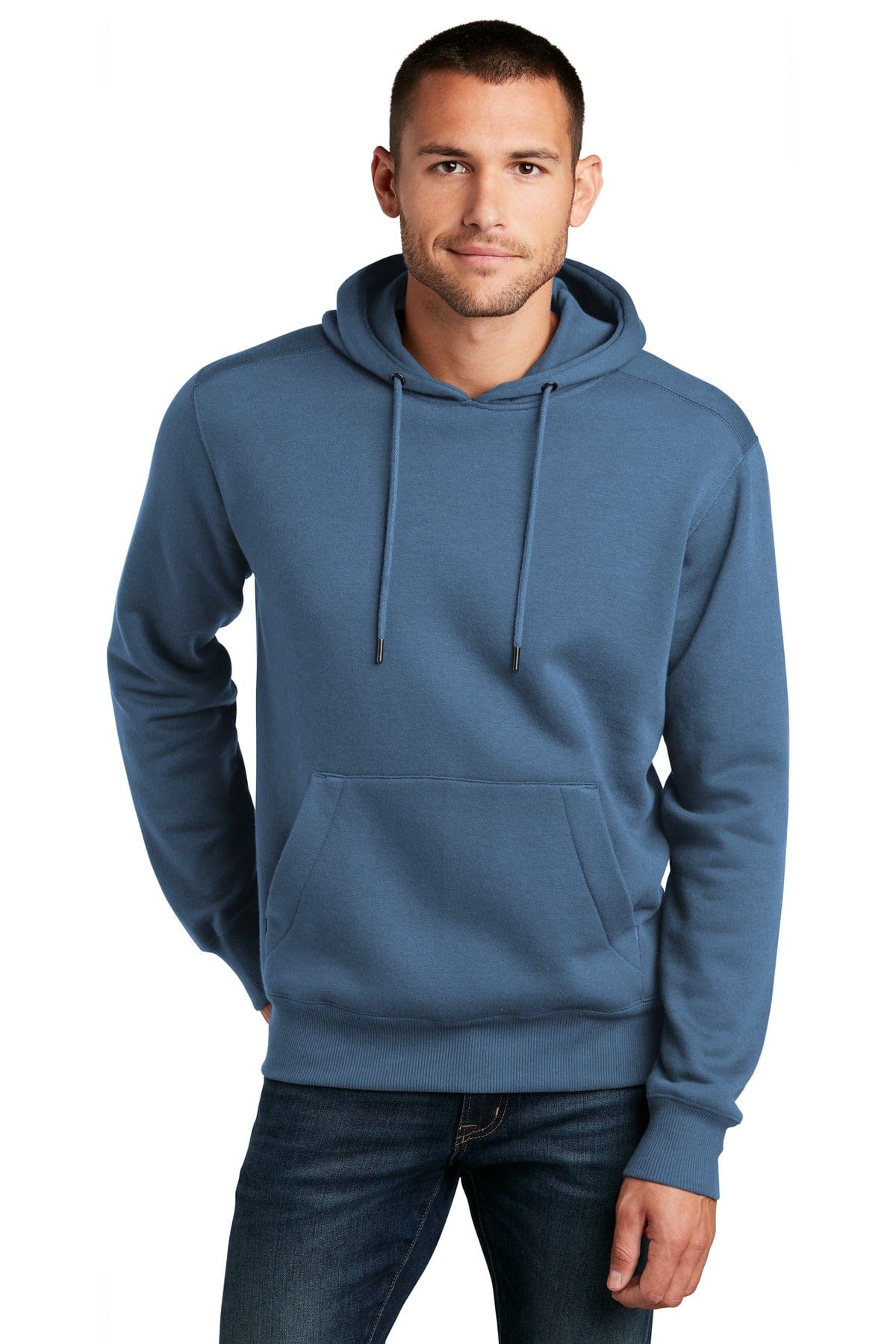 District DT1101 Perfect Weight Fleece Hoodie in 