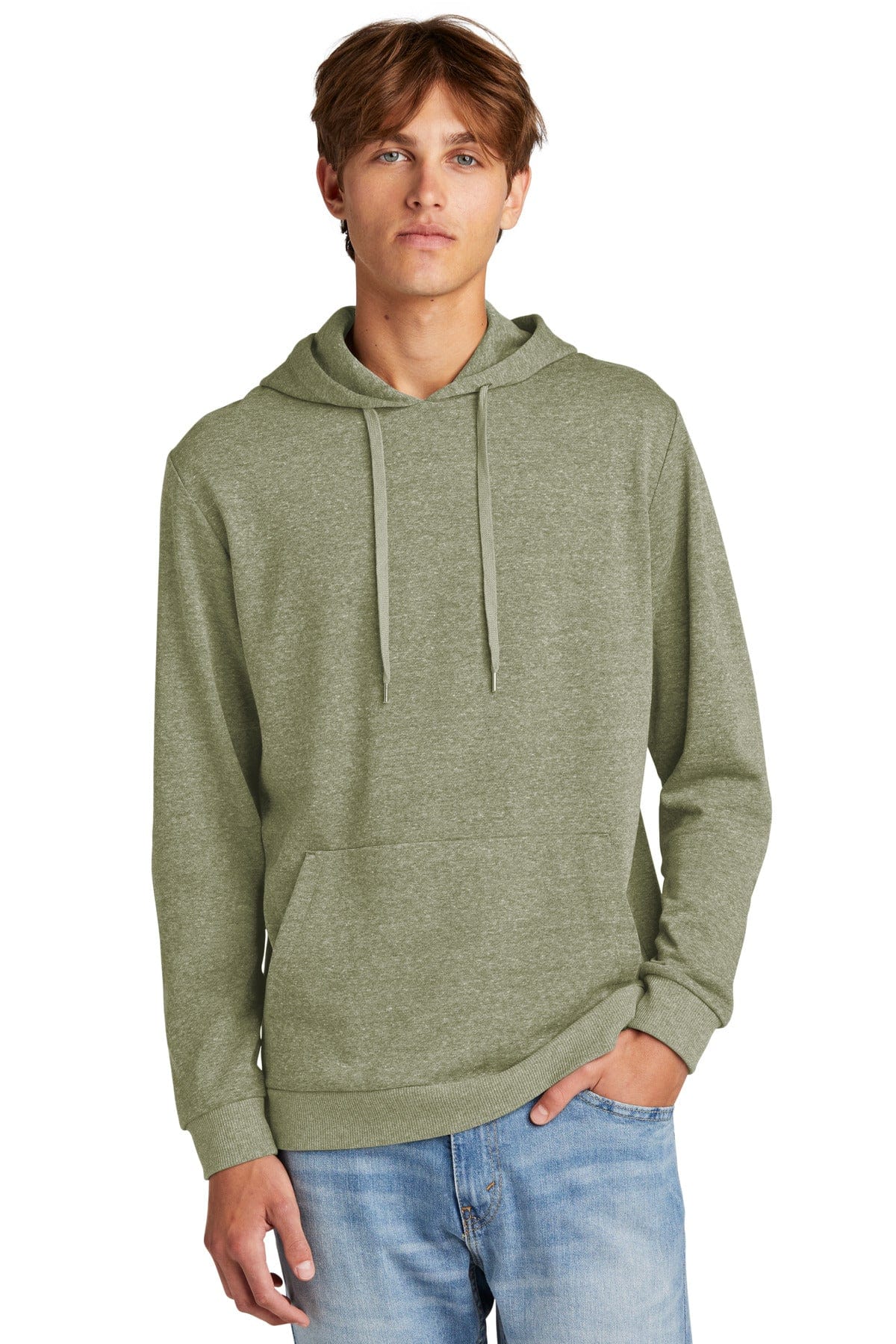 District DT1300 Perfect Tri Fleece Pullover Hoodie in 