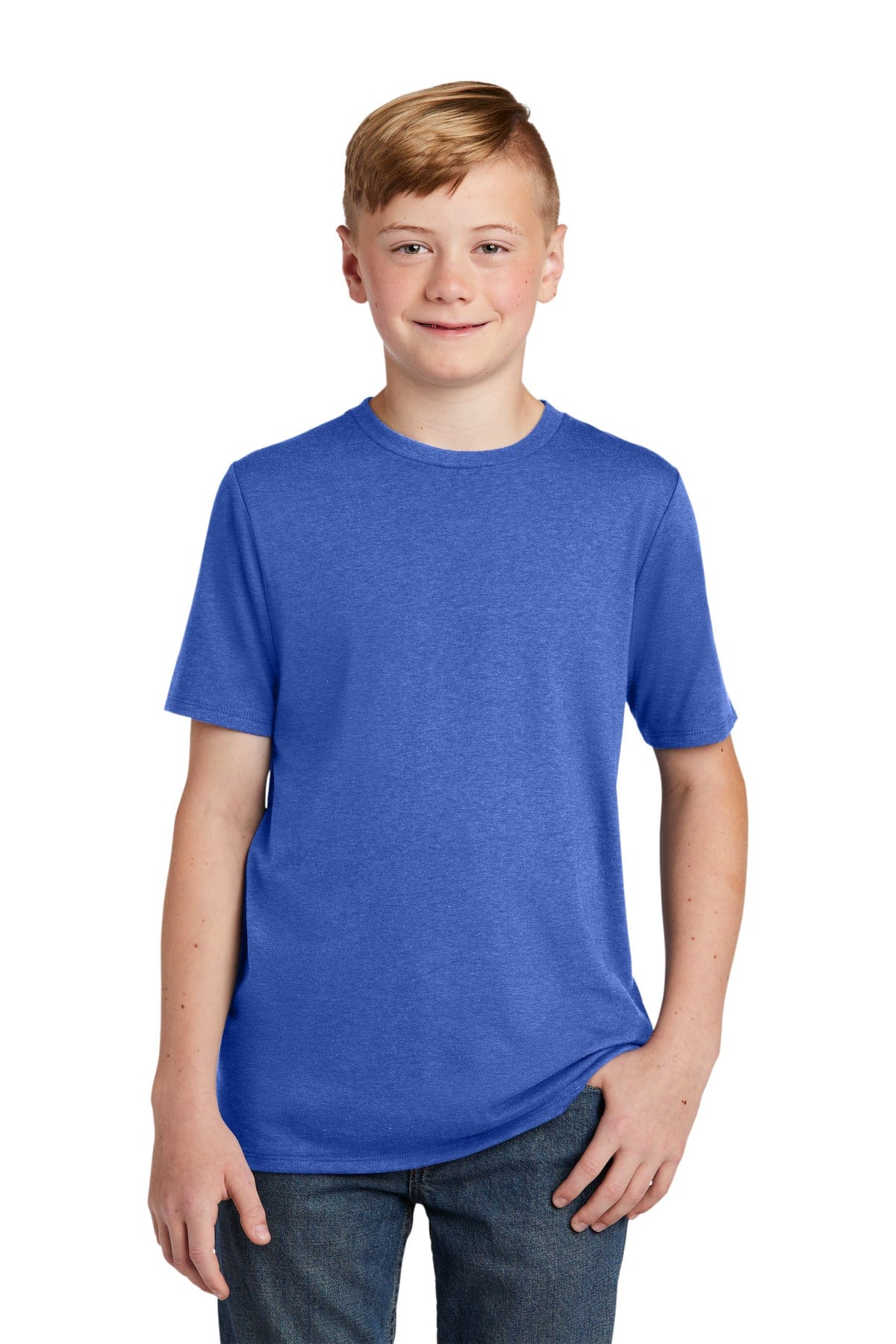 District DT130Y Youth Perfect Tri Tee in 